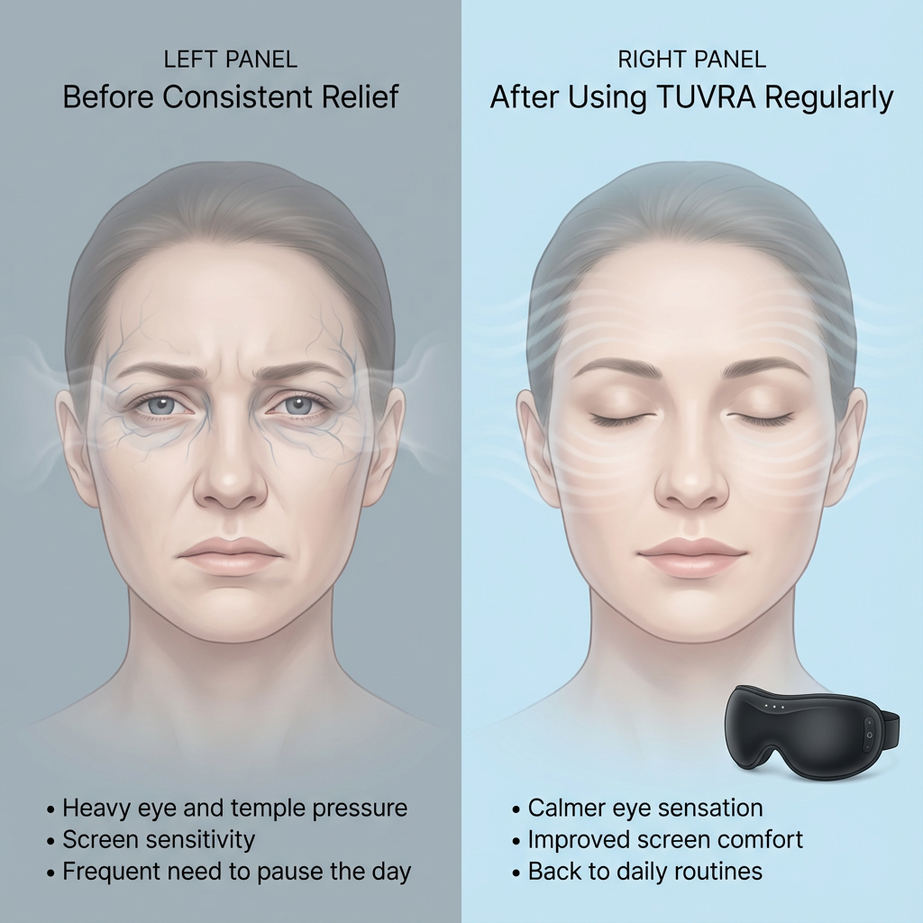 Tuvra Migraine & Eye Relief Device