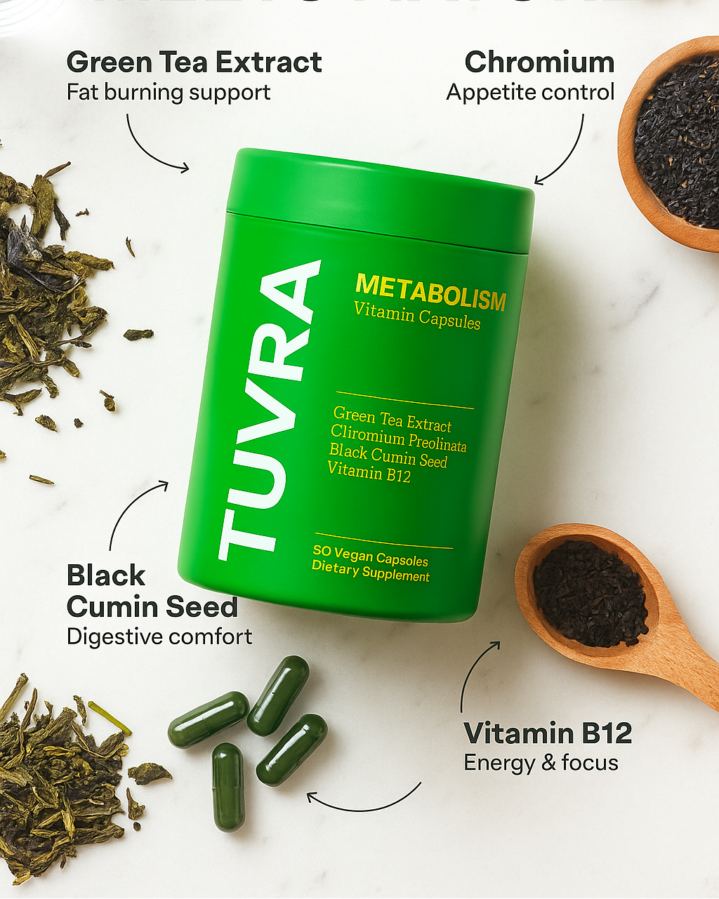Tuvra Metabolism Boosting Capsule