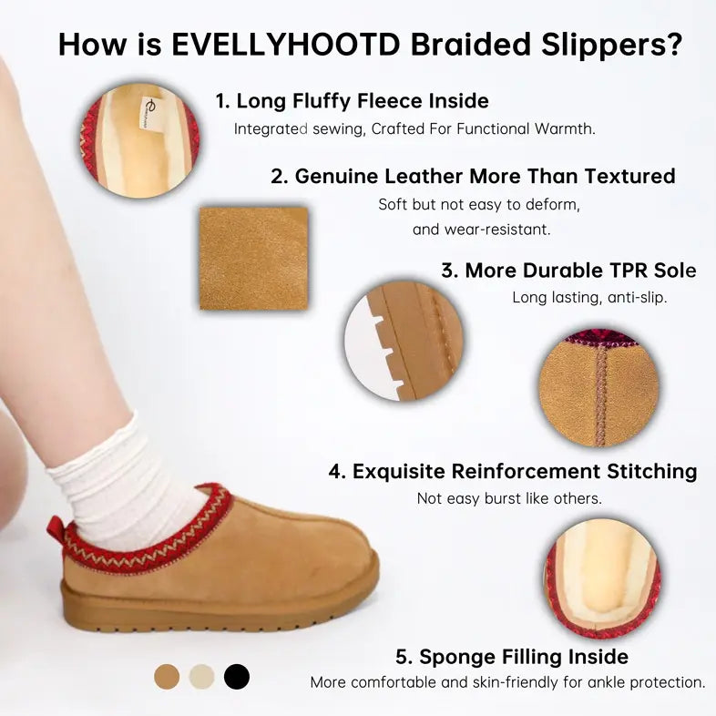 FROSTWOVEN CloudStep Waterproof Suede Booties