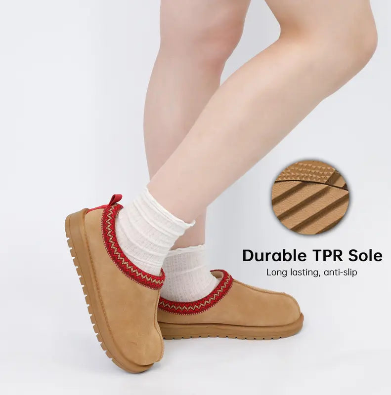 FROSTWOVEN CloudStep Waterproof Suede Booties